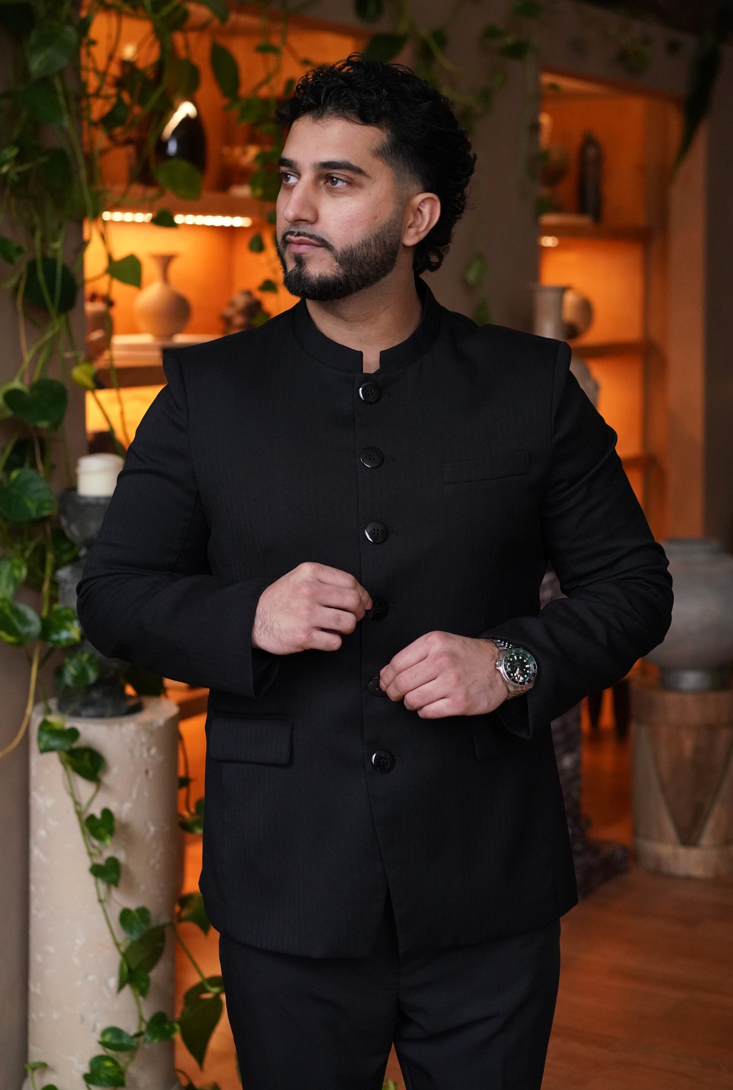 Black Imperial Prince Coat