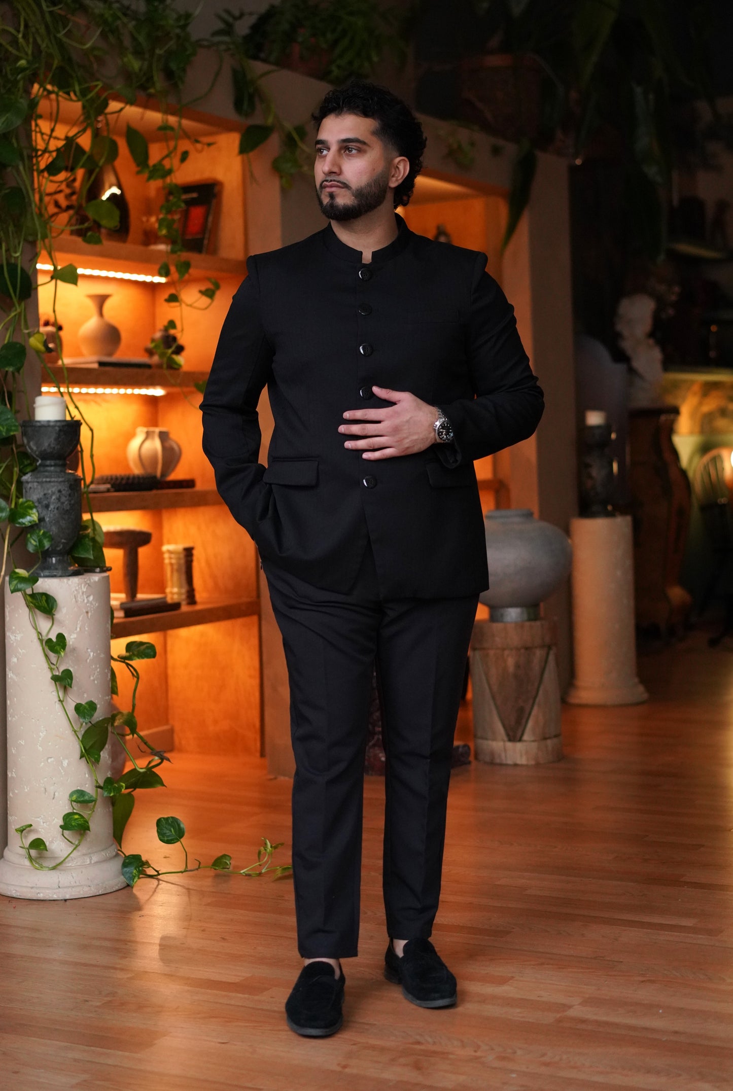 Black Imperial Prince Coat