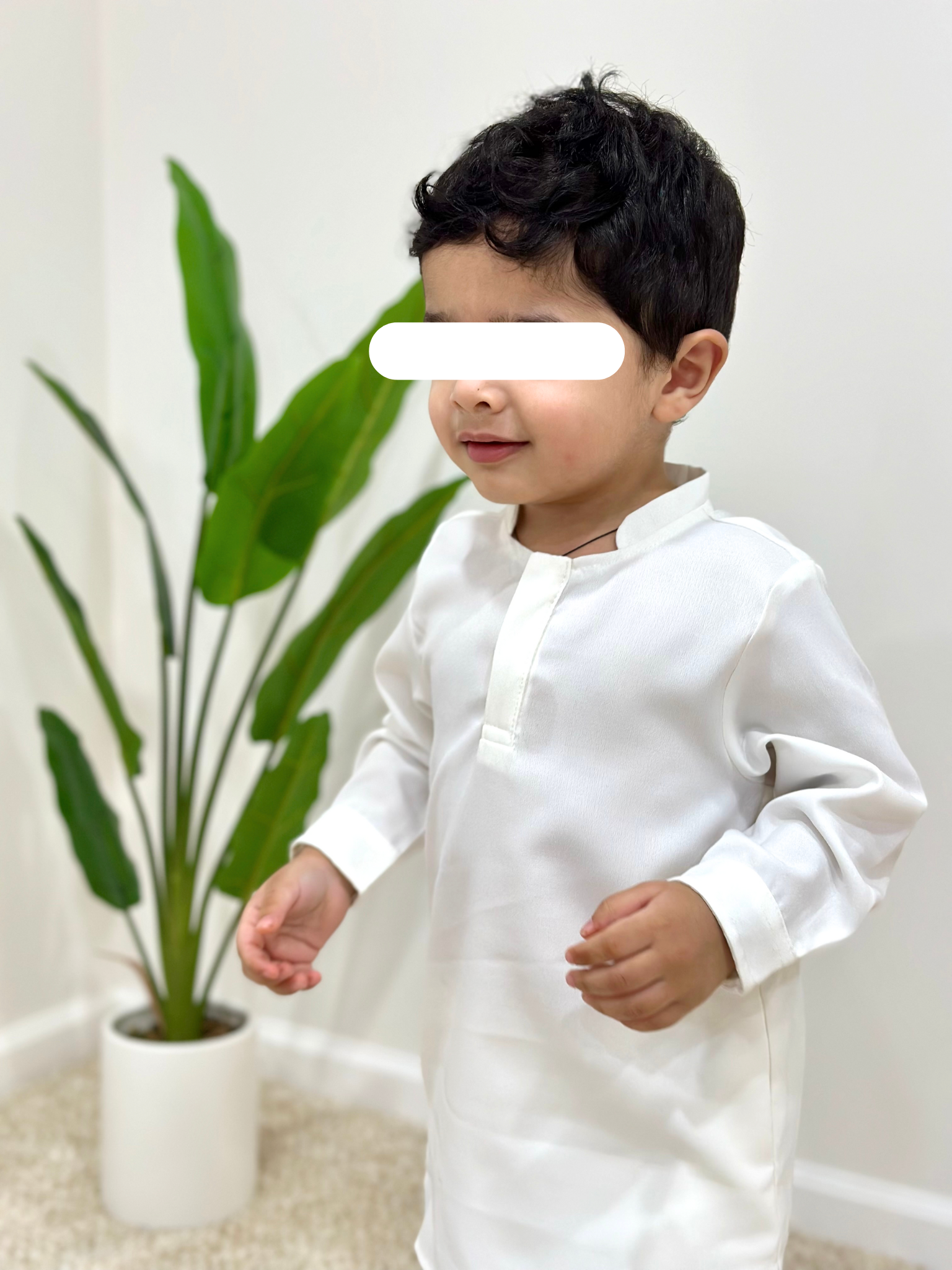 White kurta for baby boy best sale
