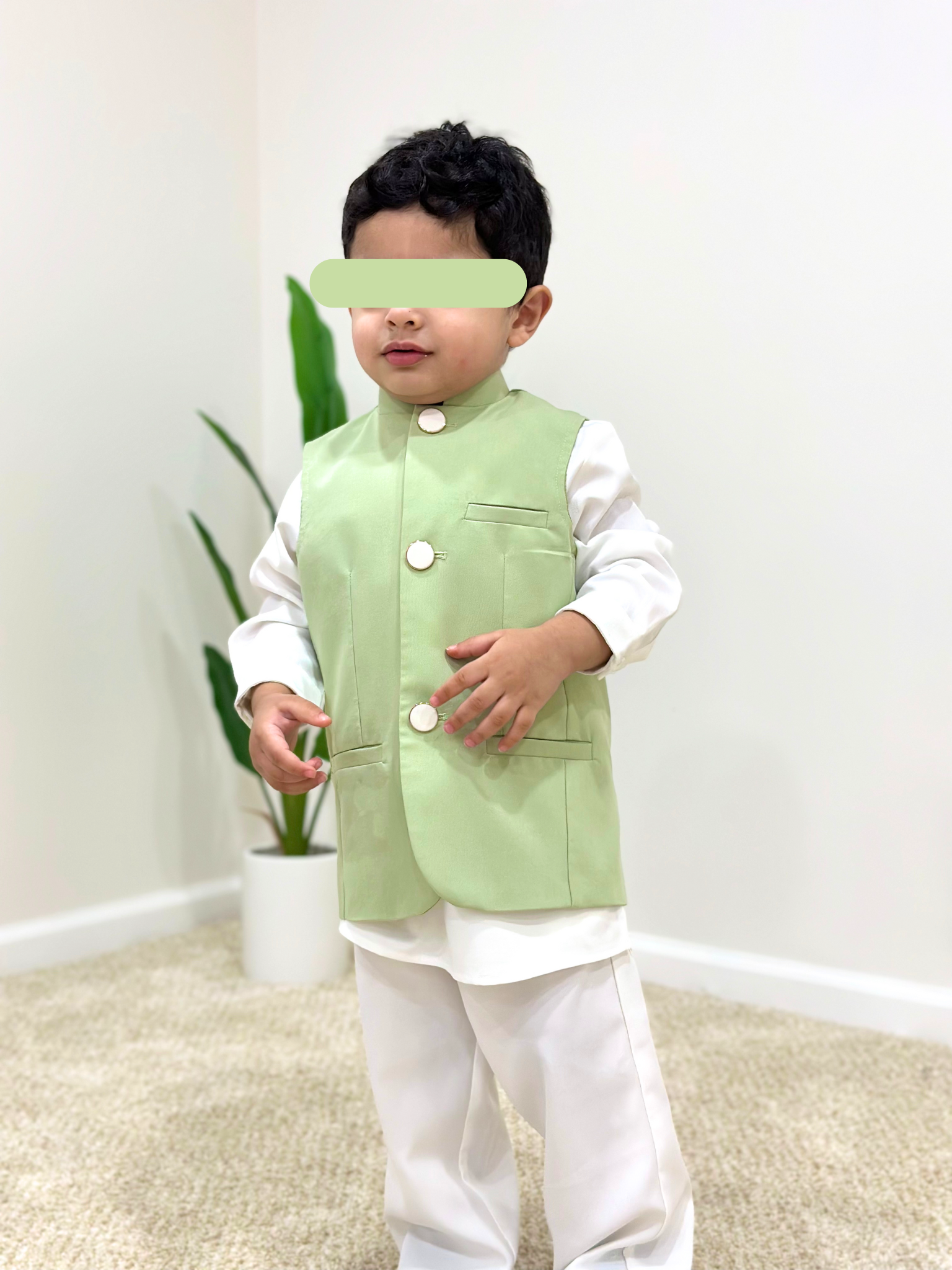 Mint 2025 green waistcoat