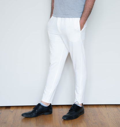 Cloud Mist Kurta + Natural White Pants