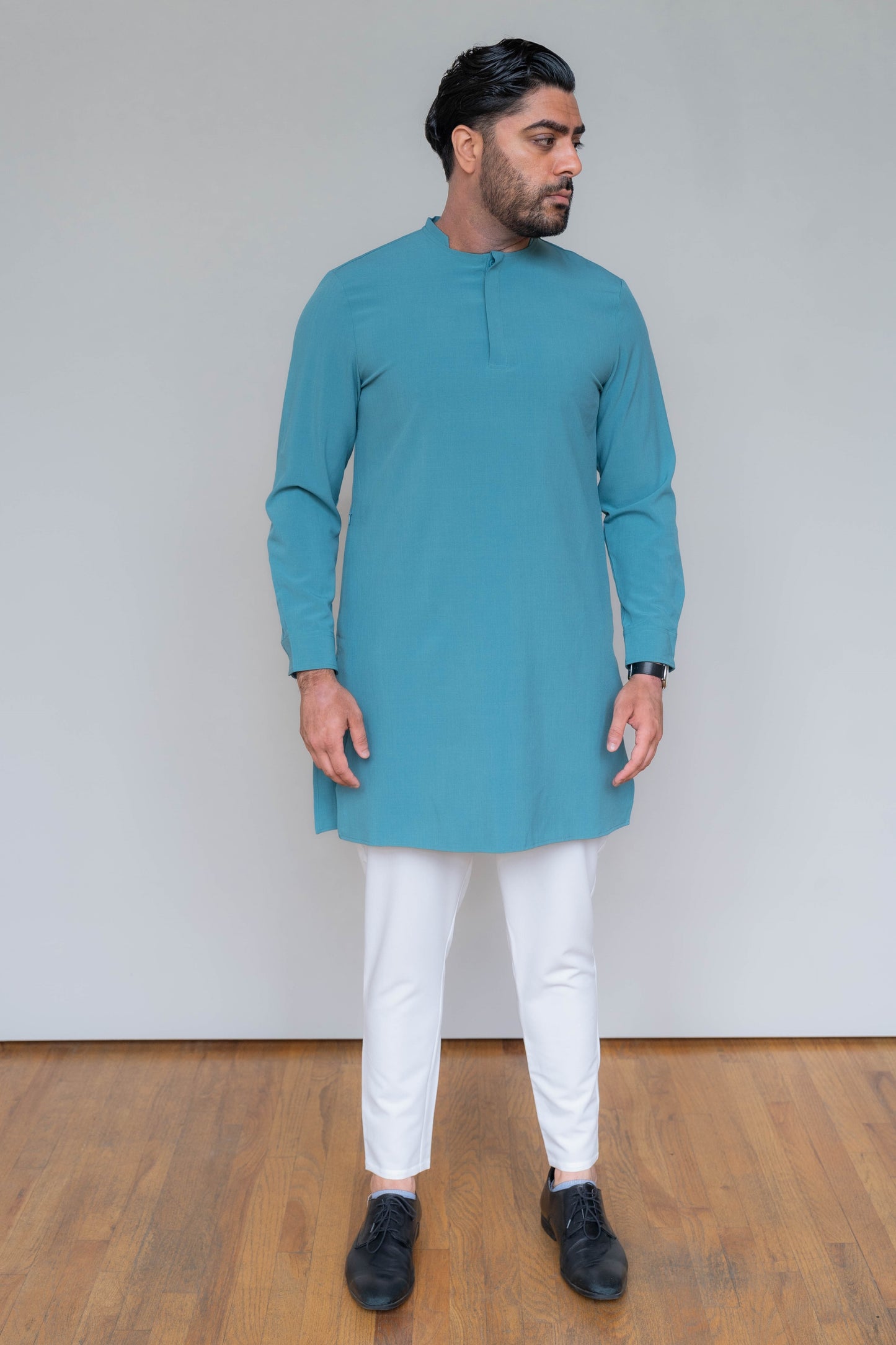 True Teal Kurta