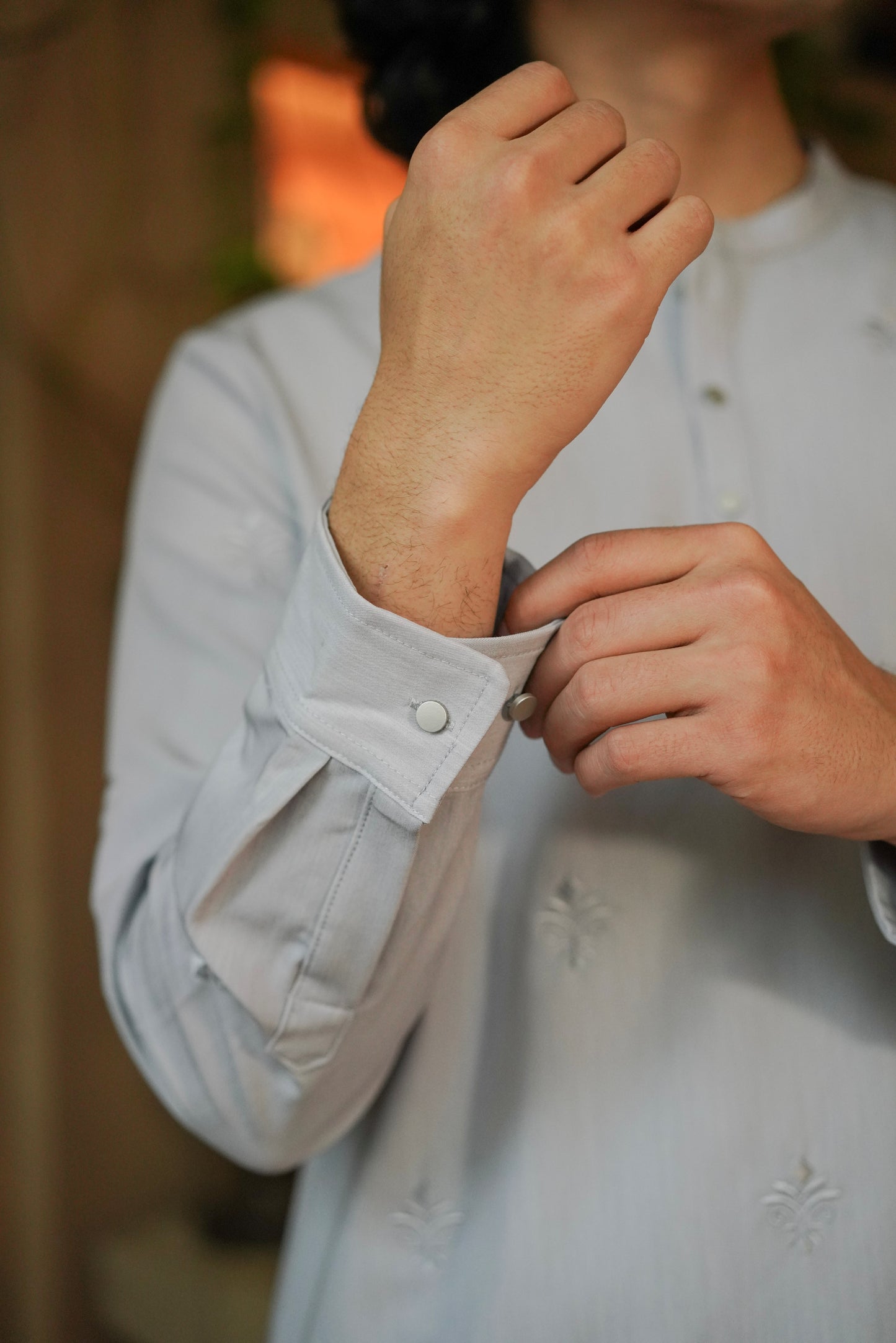 The Chateau Gray Kurta