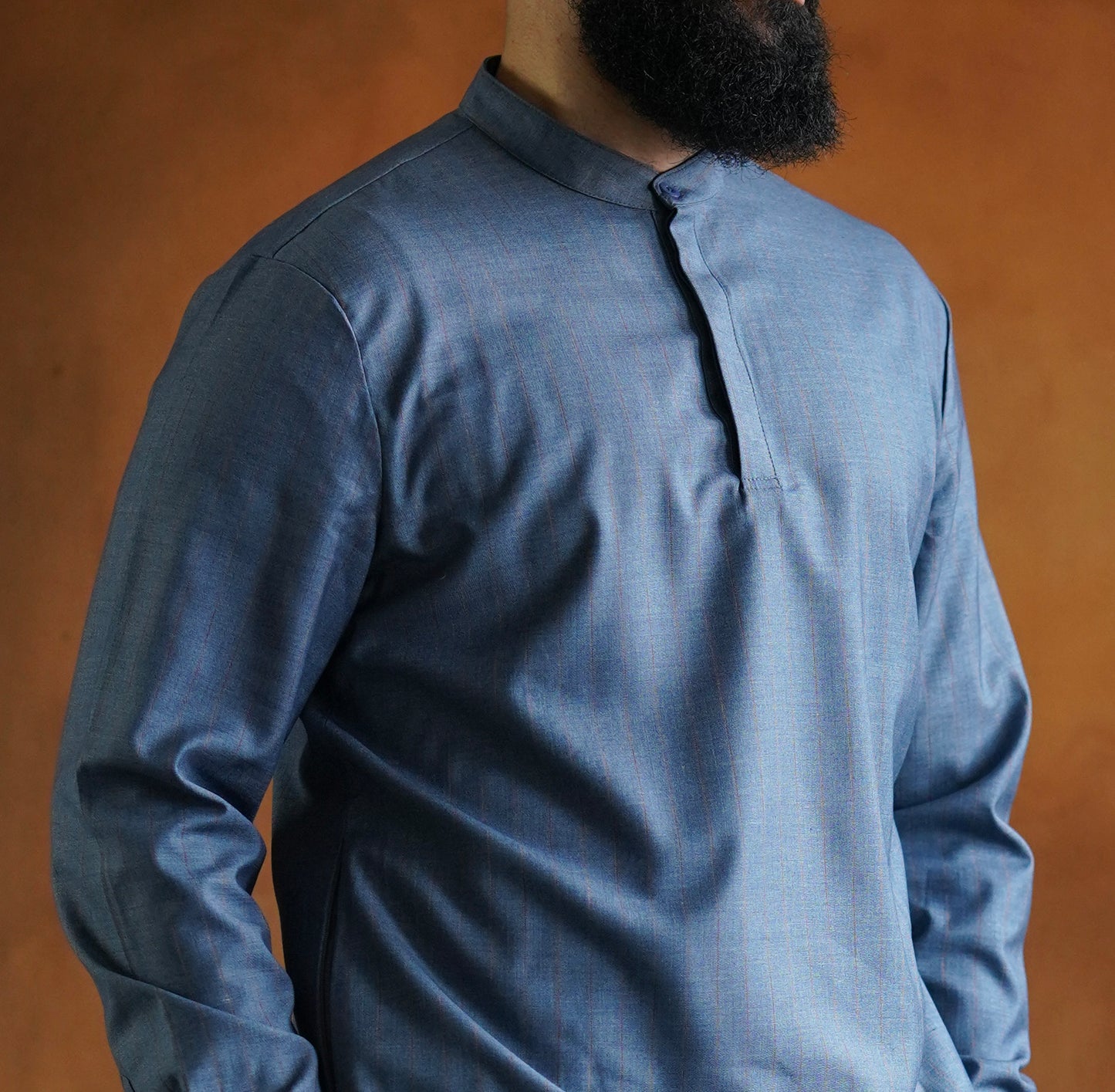 Steel Blue Kurta