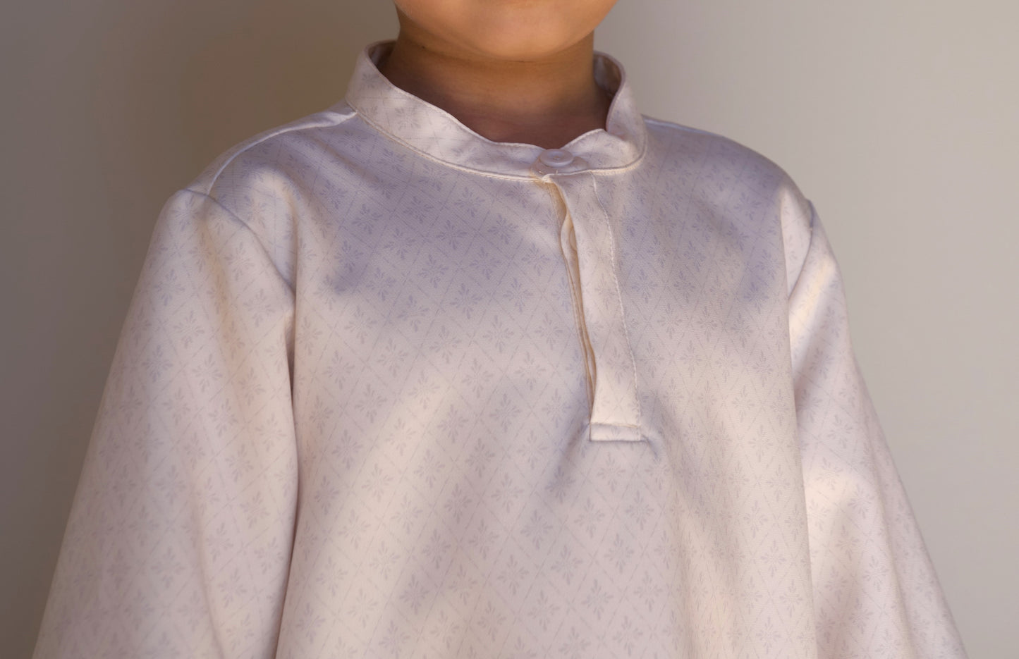 Glowing Ivory Kurta - Kids