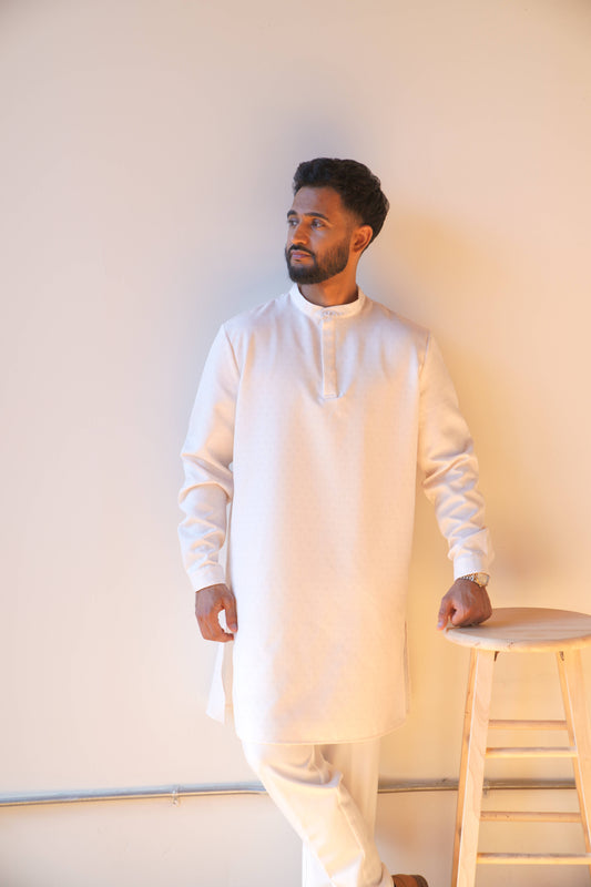 Glowing Ivory Kurta