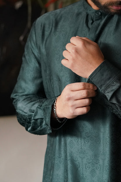 Forest Green Kurta