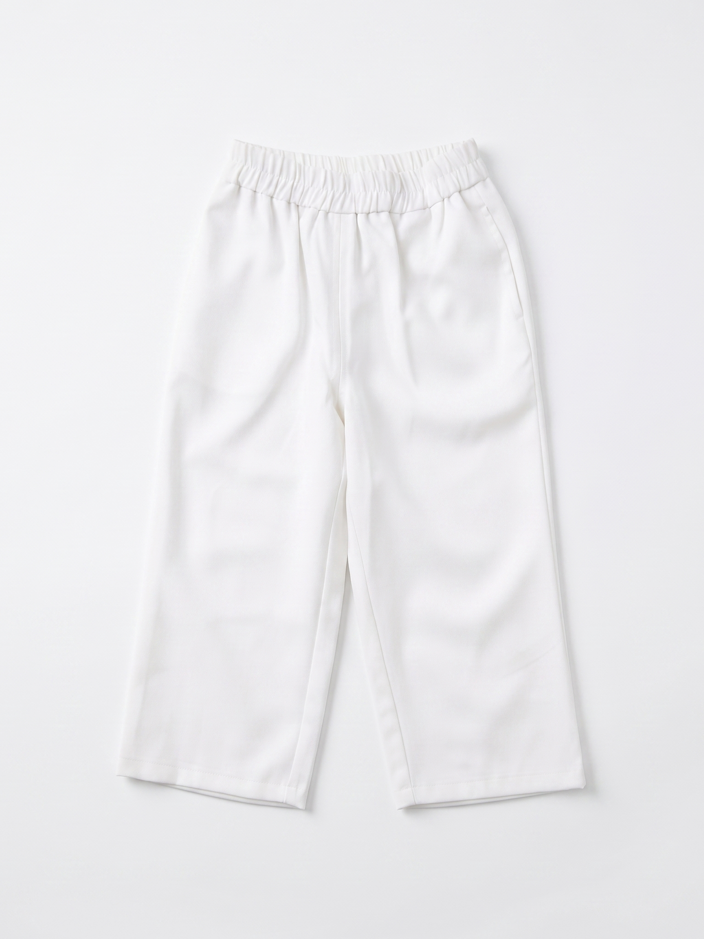 Natural White Pants - Kids