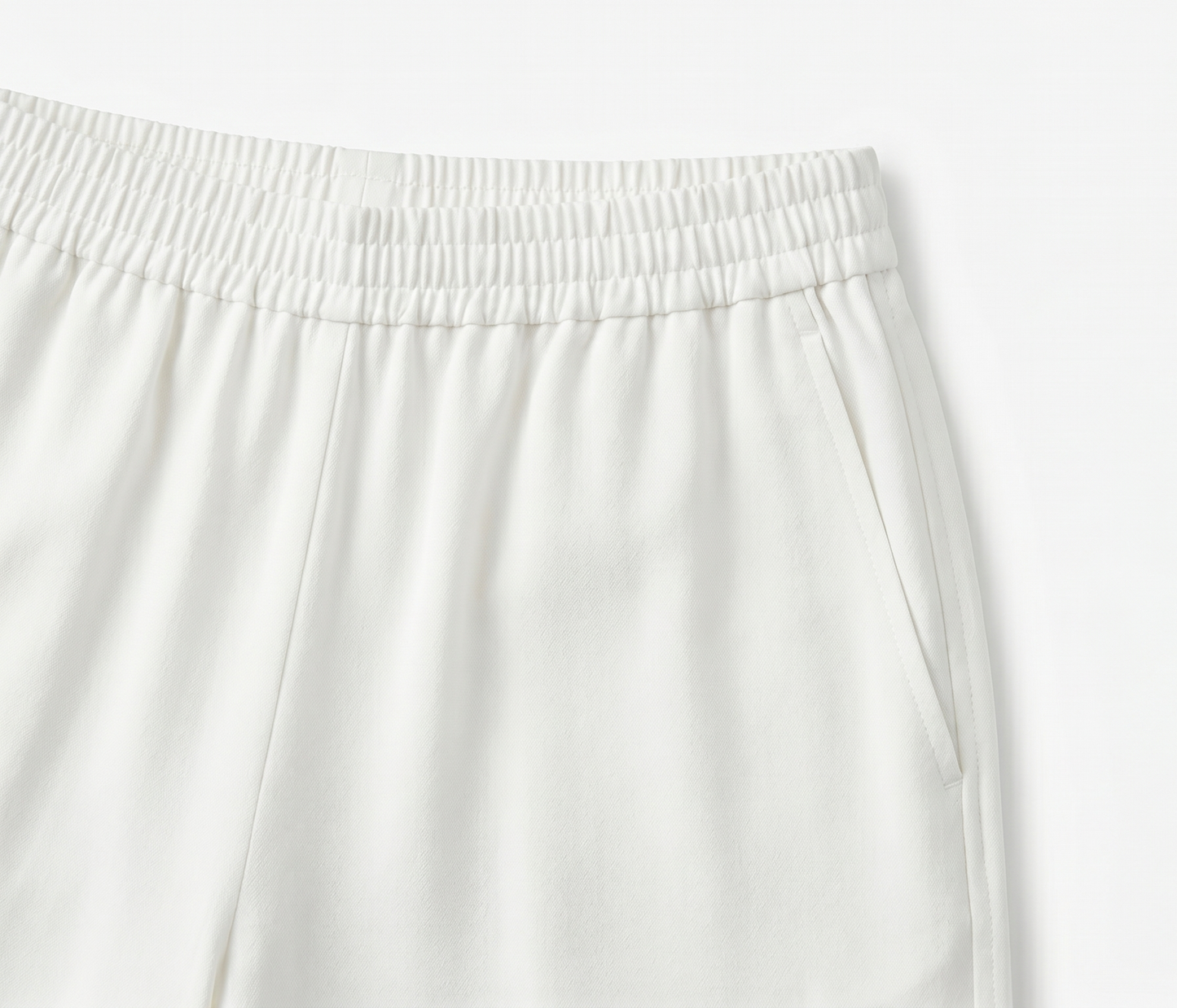 Natural White Pants - Kids