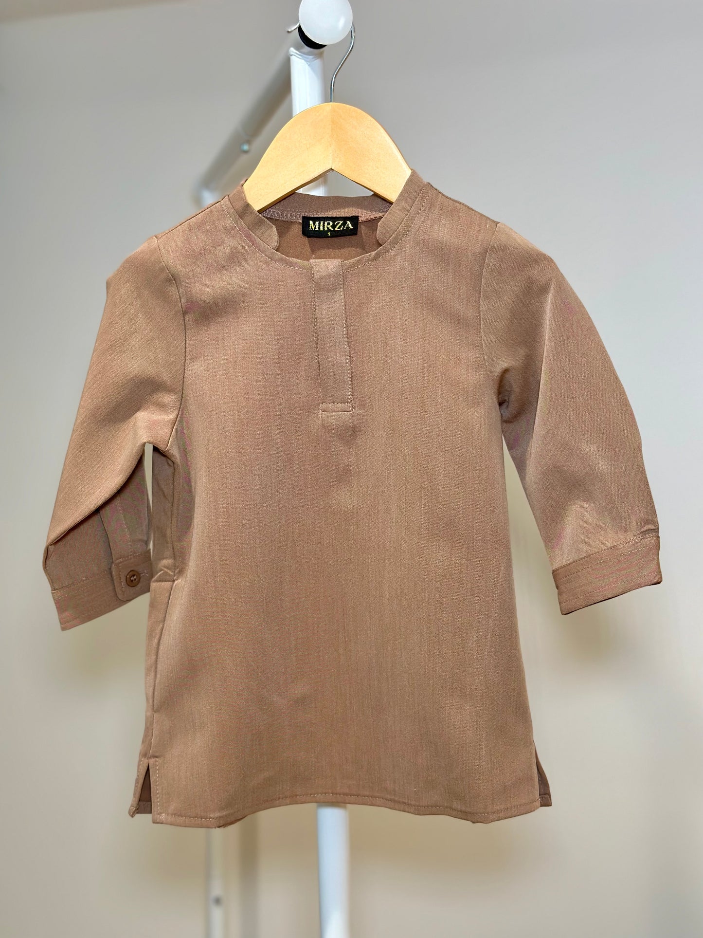 Brown Kurta - Kids