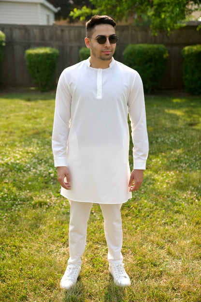 Natural White Kurta