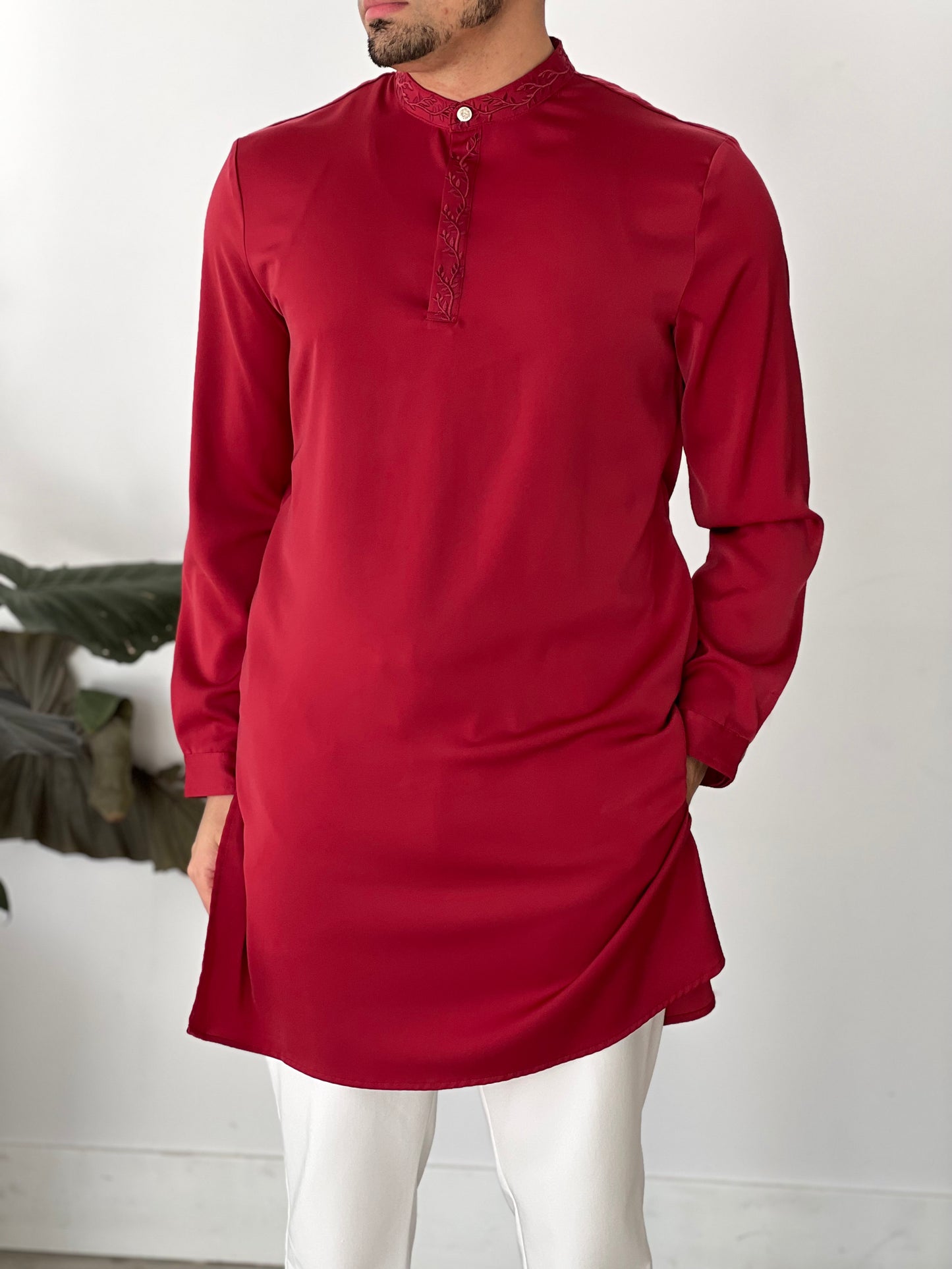 Radiant Red Kurta