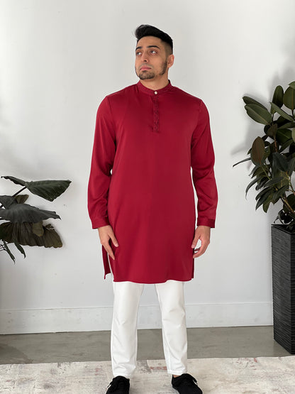 Radiant Red Kurta