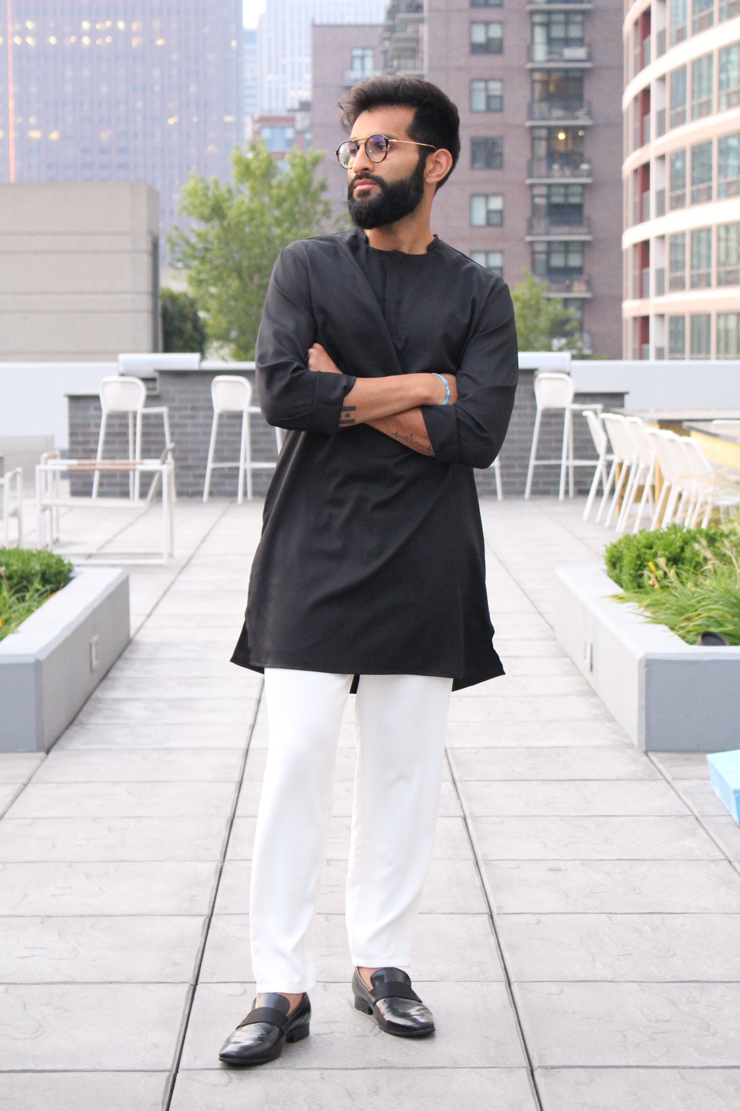 The Perfect Black Kurta