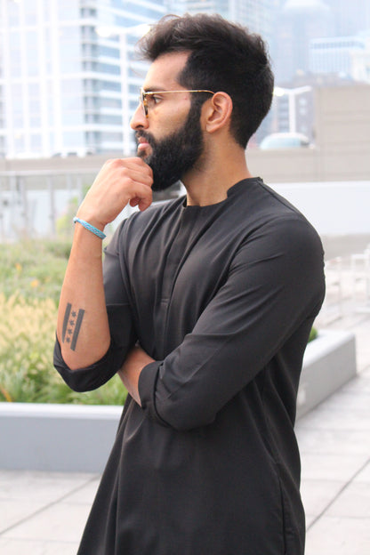 The Perfect Black Kurta