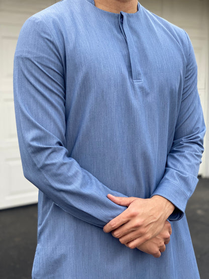 Sapphire Blue Kurta